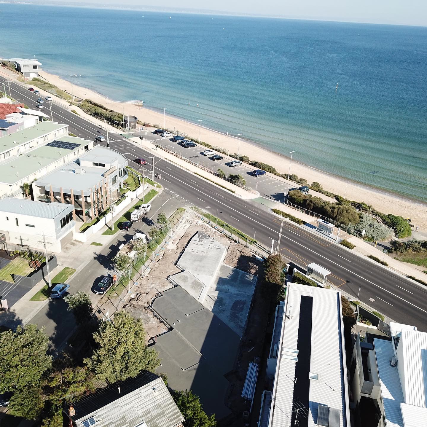 Bayside townhouse development in Mentone — Advance Concrete